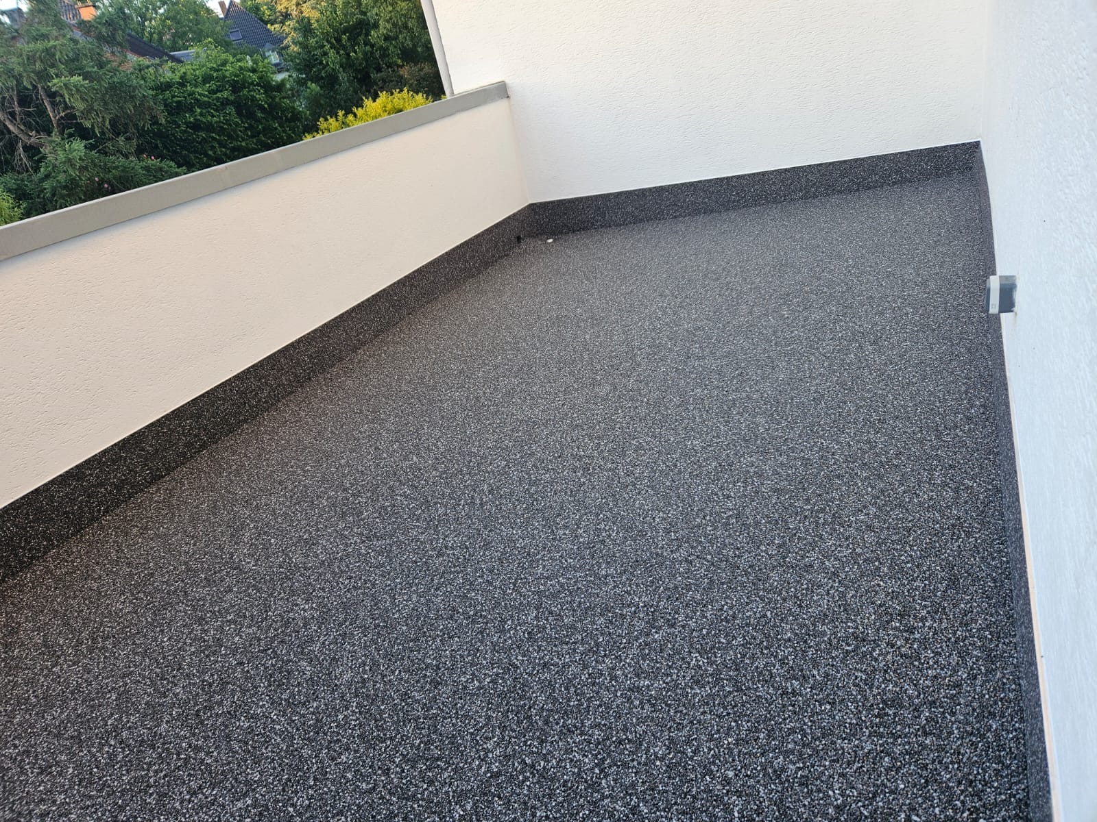 Dachterrasse Außenfläche nachher