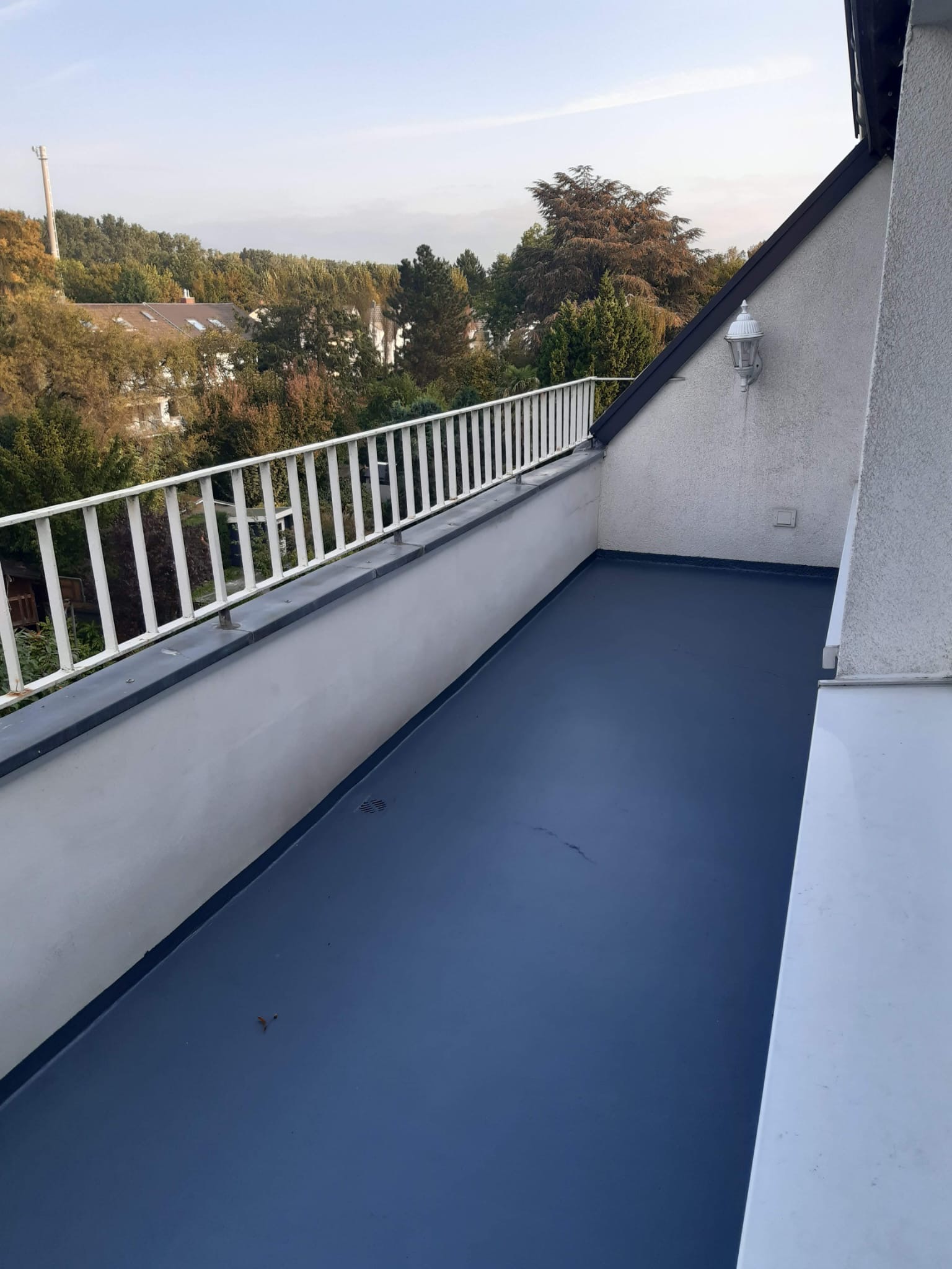 Balkon Dachterrasse vorher
