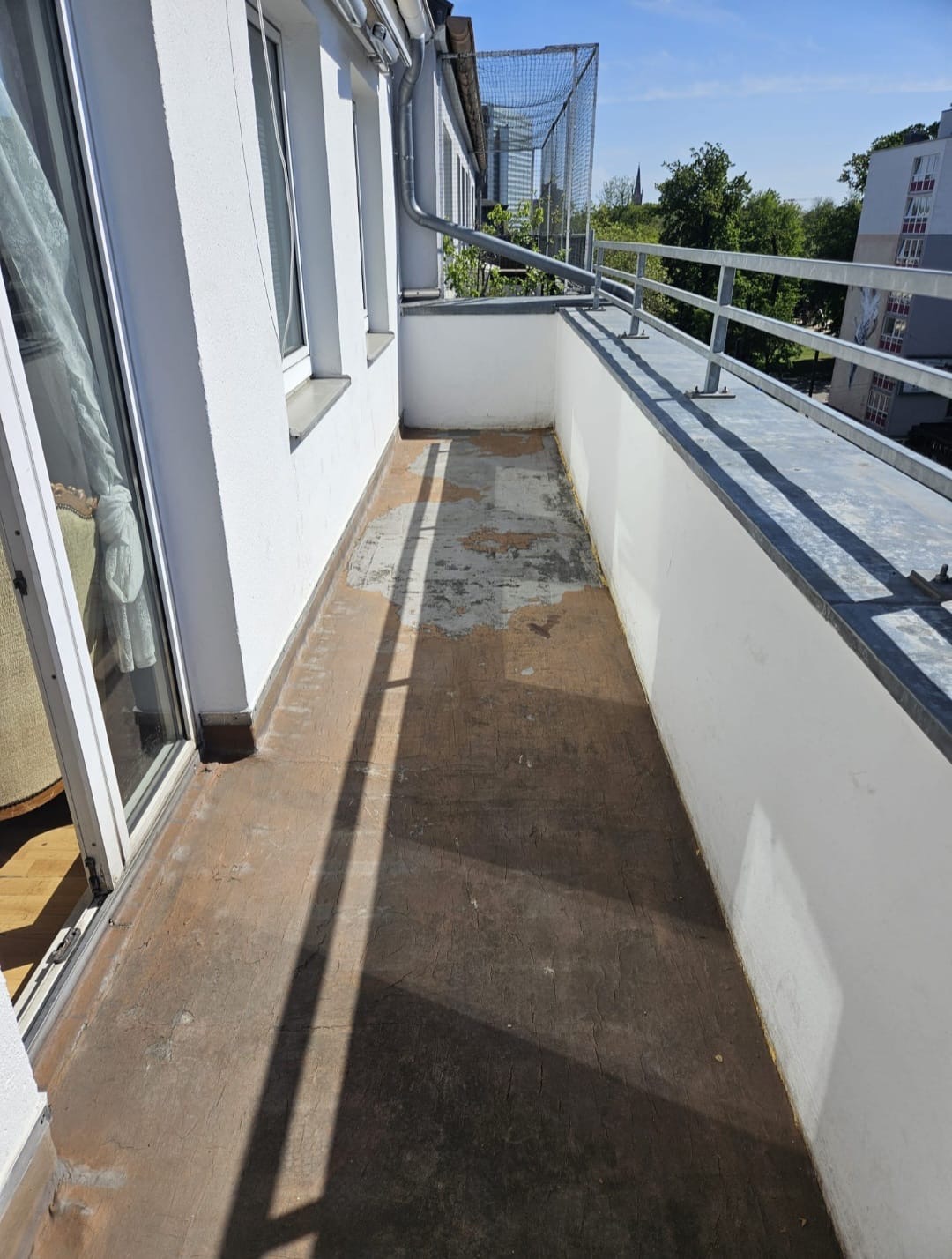 Projektstory 2 – Balkon – Schritt 1 – Ausgangszustand