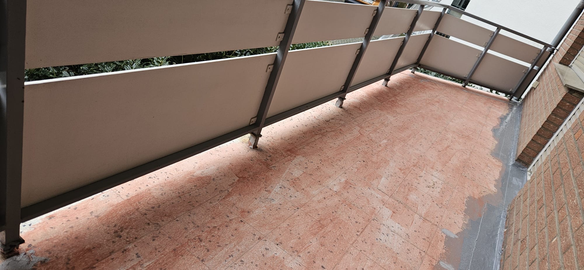 Projektstory 3 – Balkon – Schritt 2 – Untergrundvorbereitung